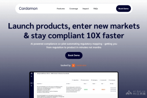 Cardamon – AI合规平台，自动解析法规文本转为合规义务