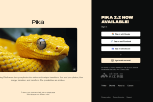 Pika 2.2 – Pika Labs 推出的升级版 AI 视频生成工具