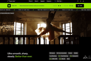 Topaz Video AI – AI视频增强软件，提升视频分辨率放大至8K