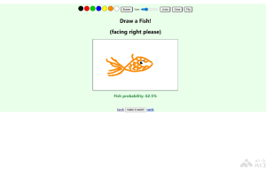 Draw A Fish – 线上AI画鱼网站，体验全球共享虚拟鱼缸
