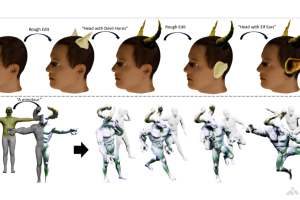 MagicClay – Adobe 推出的3D建模工具，文本引导3D模型局部雕刻