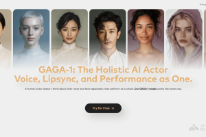 Gaga – AI视频生成平台，专注生成影视级人物表演