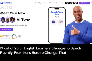 Praktika – AI语言学习应用，与逼真的AI数字人互动学习