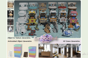 EmbodiedGen – 用于具身智能应用的生成式3D世界引擎