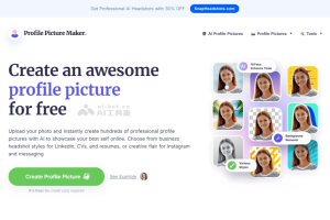 profile picture Maker – 免费AI头像制作工具，支持多种风格头像生成