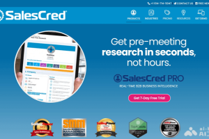 SalesCred – 人工智能驱动的B2B销售工具