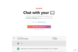 BookAI – AI读书助手，支持30+语言与书籍进行互动交流