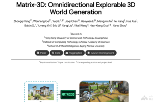 Matrix-3D – 昆仑万维开源的3D世界模型