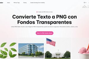 PNGMaker – 将文本转为透明背景 PNG 图像的免费 AI 工具