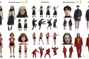 LHM – 阿里通义开源的单图生成可动画3D人体模型