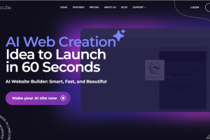 Limecube – AI网站构建平台，自定义设计网站保证正常运行