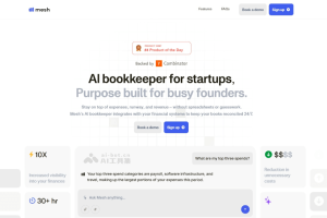 Mesh – AI财务管理工具，实时自动化对账