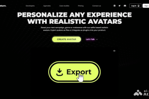 Avaturn – 3D虚拟形象生成AI工具，创建高度真实的3D头像和人物形象