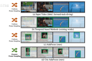 Uni-AdaFocus – 清华大学推出通用的高效视频理解框架
