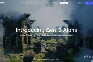 Gen-3 Alpha – Runway公司最新推出的AI视频生成模型