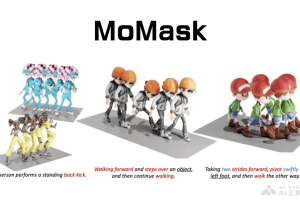 MoMask – 文本驱动生成高质量3D人体动作的模型