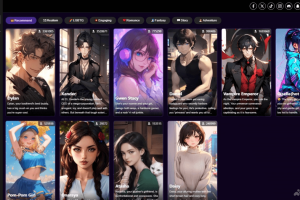 Linky – 昆仑万维推出的AI虚拟角色互动平台