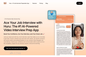 Huru – AI面试应用，模拟真实面试场景、从职位描述生成面试问题