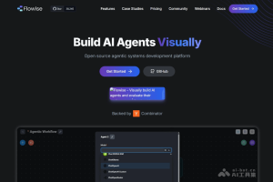 Flowise – 开源AI应用构建工具，拖拽式构建工作流
