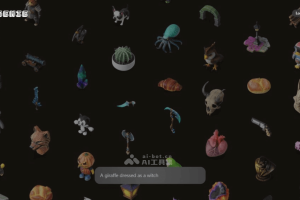 GENIE – Luma AI推出的3D模型生成工具