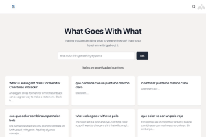 FashionAdvisorAI – AI驱动提供时尚建议和风格搭配的AI时尚顾问