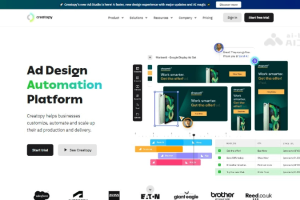 Creatopy – AI驱动的广告自动设计平台