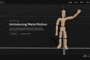 Meta Motivo – Meta 推出控制数字智能体动作的人工智能模型