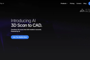 Backflip AI – AI 3D建模平台，将3D扫描数据转为CAD模型