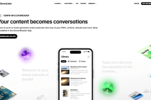 GenFM – ElevenLabs推出的创建多语音AI播客功能