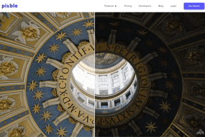 pixble – AI在线照片编辑平台，自动进行图像增强色彩修复