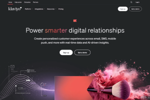 klaviyo – AI自动化营销平台，基于客户数据创建个性化营销方案