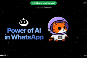 askrobi – AI机器人助手，基于WhatsApp进行对话式互动