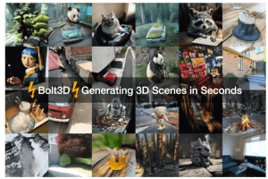 Bolt3D – 牛津大学联合谷歌推出的 3D 场景生成技术