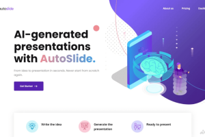 autoslide – AI演示文稿生成器，自定义风格创建高质量的演示内容