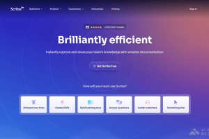 Scribe – AI文档生成工具，自动捕捉生成操作指南和教程