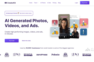 CreatorKit – AI内容创作工具，一键生成产品图片和视频