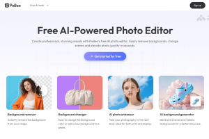 PxBee – 免费AI图片编辑平台，自动识别移除背景