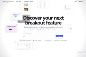 Magic Patterns – AI原型设计平台，一键生成风格一致的UI界面