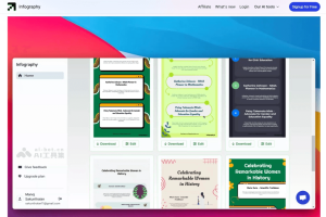 Infography – AI图表生成平台，自动将文本内容转化可视化图表