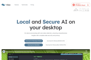 Klee – AI 桌面应用，本地创建个人智能知识库