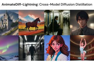 AnimateDiff-Lightning – 字节推出的快速生成高质量视频的模型