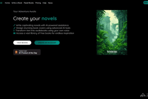 novelistAI – AI小说创作平台，自动生成封面图和插图