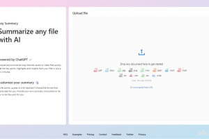 Any Summary – AI文档总结工具，支持分析总结长文本、音视频文件