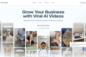 Vireel – AI视频制作平台，制作易获得关注的短视频