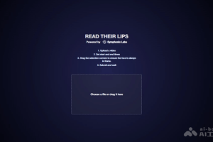 Readtheirlips – 唇语识别AI软件，无音频也能转录口语内容