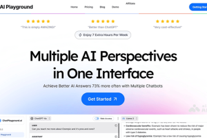 ChatPlayground AI – AI聊天机器人平台，支持多语言，多AI互动