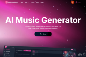MakeBestMusic – AI音乐创作平台，文本描述生成器乐或人声音乐