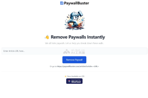 PaywallBuster – 专注于帮助用户移除付费墙的在线工具