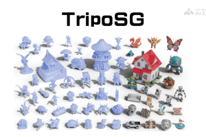 TripoSG – VAST AI 开源的高保真 3D 形状合成技术