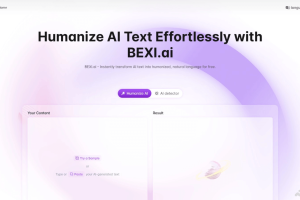 BEXI.ai – AI内容生成与检测工具，生成接近人类写作风格